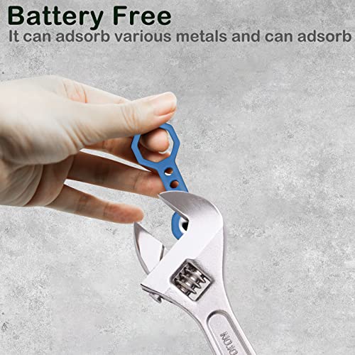 Stud Finder Wall Scanner, Magnetic Stud Finder With 27 Pounds of Pull Magnetic Power, No Batteries Required Wall Stud Finder Metal Stud Finder for Drywall, Wood, Plywood Paneling, Ceramic Tiling(Blue)