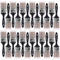 Paint Brushes -2 Inch Flat and Angle Paint Brush for All Latex and Oil Paints & Stains Paintbrush for Varnish, Paste, Gesso and Limewash(24 Packs) - size: 24 packs