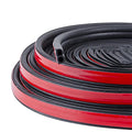 52.4Ft Universal Self Adhesive Weather Seal Strip for Auto, 51/100 x 1/5 Inch Thick, Car Door & Window Weatherstrip with Engine Cover (2 Rolls, 26.2 Ft Each) - size: 52.4 Feet Long