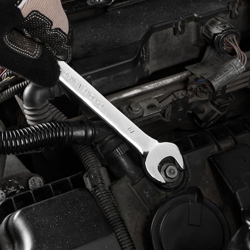 DURATECH 19mm Combination Wrench, Metric - size: 19 mm