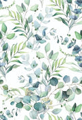 Main Street Peel and Stick Wallpaper Sheets, Eucalyptus, 12-Pack - style: Eucalyptus