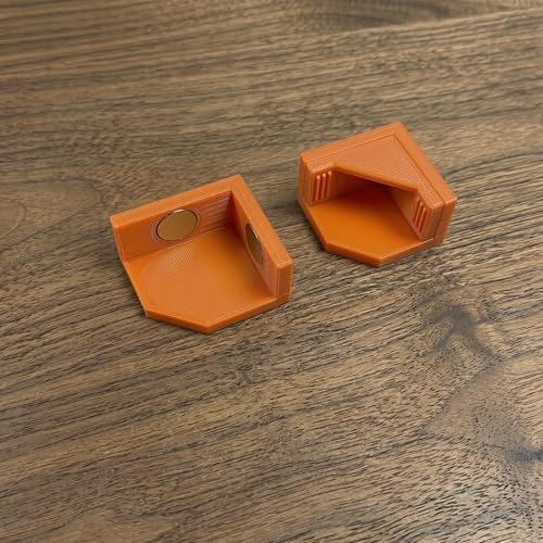 4-Pack Magnetic 90 Degree Positioning Squares for Craft Box Making