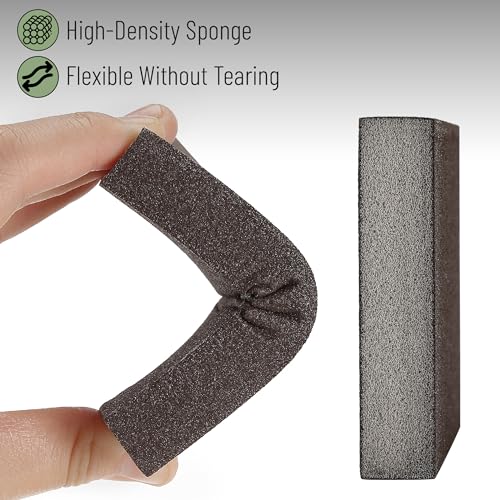 Bates- Sanding Sponge, 8 pcs, 120 Grit, Washable and Reusable, Sandpaper Block, Sanding Blocks for Wood, Sanding Pad, Drywall Sanding Block, Drywall Sanding Sponge - size: 8 Pack, 120 Grit
