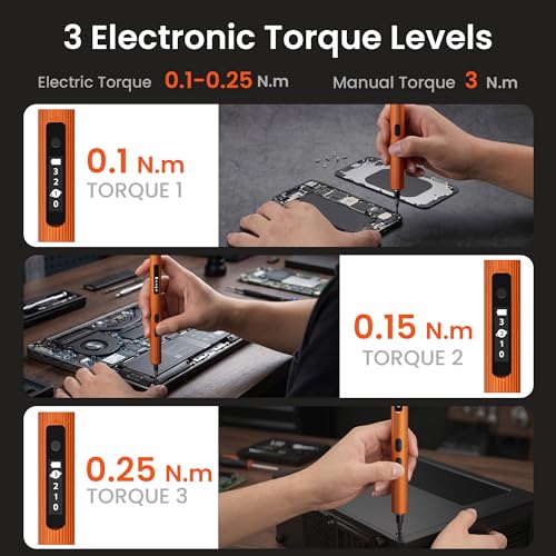 3.7V Precision Screwdriver 52in1 Kit for Laptop Phone - color: 52-in-1-orange