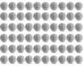 Macarrie 60 Pcs Precut Tennis Balls for Chairs Legs, Gray - color: Grey