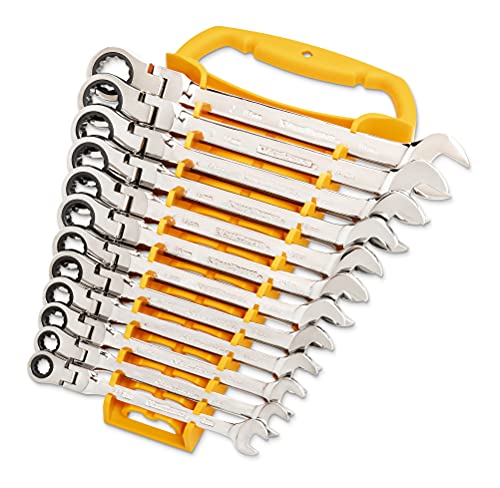 GEARWRENCH 25-Pc. Flex Combination Ratcheting Wrench Set, SAE/MM - 86730 - size: 25 PC