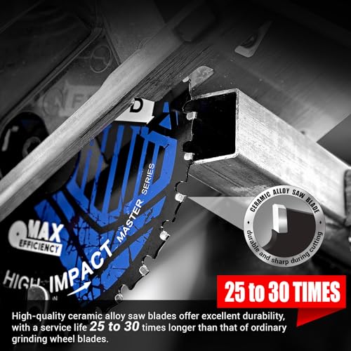 6-1/2 Inch Metal Cutting Circular Saw Blade 48T Cermet,5/8" Arbor - size: 6-1/2 inch 48 teeth