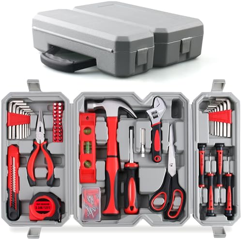 WINNER 160-Piece All-Purpose Household Tool Kit in Delicate Toolbox, Suitable for Both Male and Female, Great for Common Home Repairs, House DIY Project, Garage, Office, Gift for Father's Day - size: 160-Pc. Master Home Tool Kit