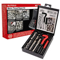 BILITOOLS M12x1.25 Thread Repair Kit, HSS Drill Helicoil Repair Kit Metric - size: M12 x 1.25, style: Metric