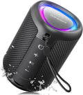 Portable Bluetooth Speaker Beach Essentials: IPX5 Waterproof for Outdoor - color: Black