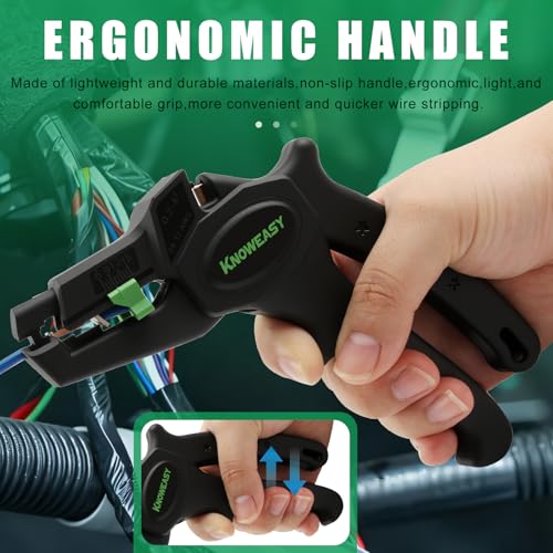 Knoweasy Wire Stripper and Cutter, 24-12 AWG - style: D5