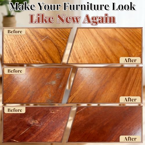 Wood Furniture Repair Kit Markers Touch Up Scratch Cover for Dark Wood