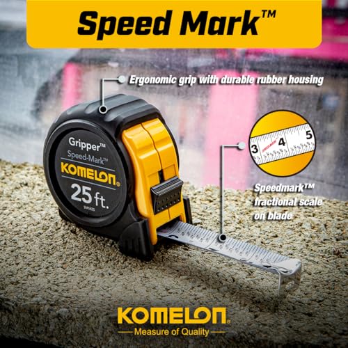 4-PK Komelon SM5425 Speed Mark Gripper - size: 7.6 m, style: Tape - 4-Pack
