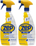 Zep Plus Grout Foaming Cleaner - 32 Fl OZ - R54212-2-in-1 benefits clean while protecting grout from water,dirt and grime,(Pack of 2) - size: 32 Fl Oz (Pack of 2)