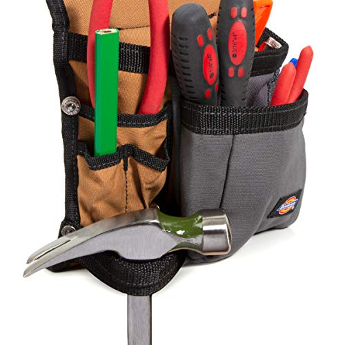 Dickies Work Gear 57021 Grey/Tan 8-Pocket Pouch - color: Grey/Tan