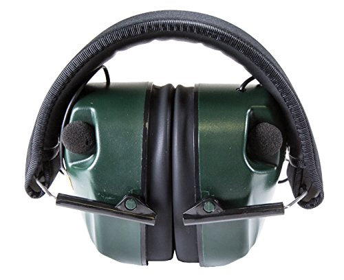 Caldwell E-Max Hearing Protection Earmuffs with Sound Amplification, Automatic Shut-Off, For Range and Target Shooting - style: Over the Ear