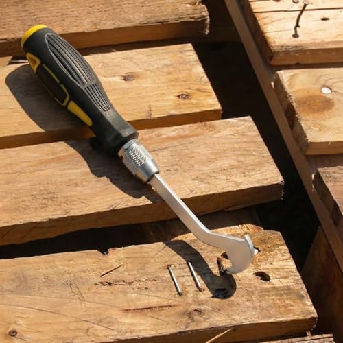Heavy Duty Staple Remover Tool & Puller, 304 Stainless Steel Carpet Removal Tool for Upholstery, Flooring & Furniture - Rust-Resistant, Professional Grade Tack Lifter & Mini Pry Bar