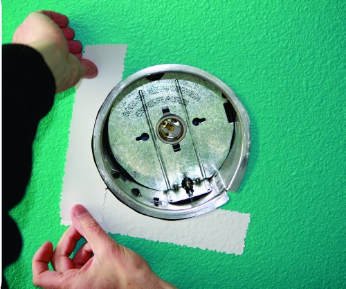 Stepsaver Products Self-Adhesive Goof-Light Patch Smooth recessed can Light Ceiling Repair Patch kit.