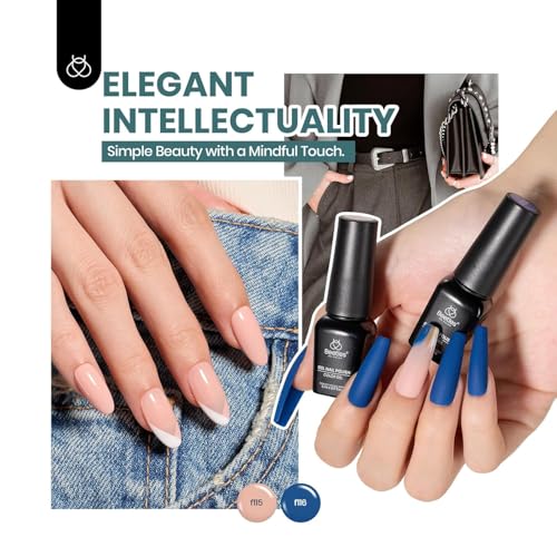 Beetles Fall Gel Nail Polish Set, Style Manifesto 69 PCS 60 Colors Neon - color: Style Manifesto - 60 Colors (69 Pcs)
