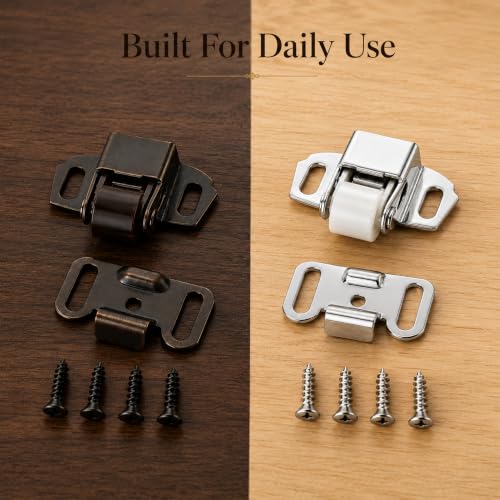 Mailbox Replacement Roller Catch Latch, 2 Packs RV Screen Door Locks