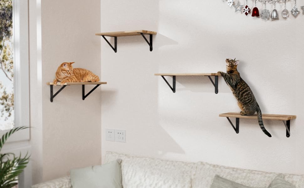 4x3 Shelf Brackets 6 Pack Wall Mount Includes Screws Anchors (Black) - color: Black, size: 4"x3" (6 PACK)