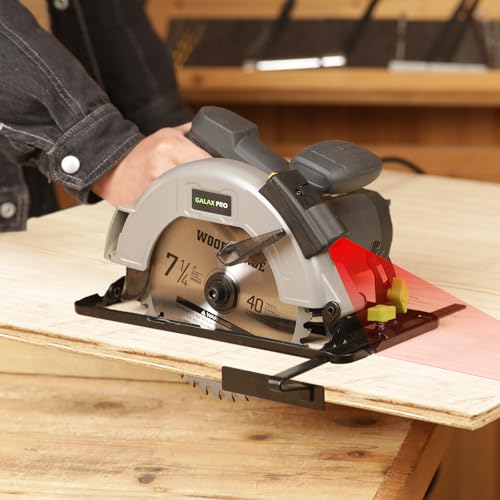 GALAX PRO 6000RPM 11Amp Corded Circular Saw with Laser