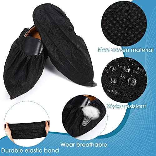 200 Pcs Shoe Covers Disposable, Non-woven Fabric Booties Covers,Extra Large - size: Extra Large