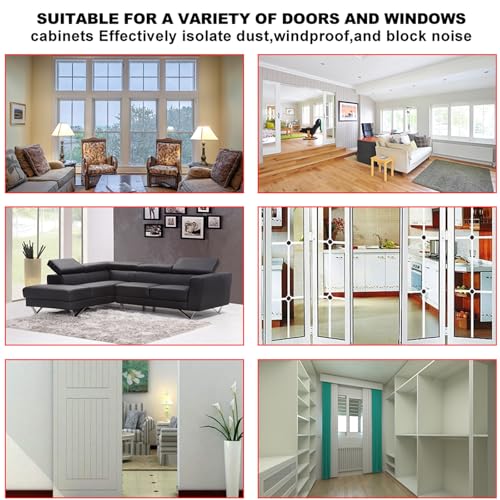 Foam Insulation Tape self Adhesive,1/2In x 1/4In x99Ft Weather Stripping for Doors and Windows,Sound Proof soundproofing Door Seal,Weatherstrip,Pipe Cooling, Air Conditioning Seal Strip - size: 1/2 in x 1/4 in x 99 ft