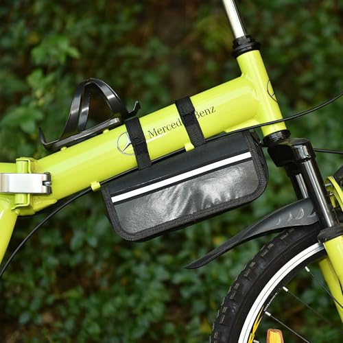 DAWAY Bike Repair Tool Kits - Bicycle Repair Bag & 120 PSI Bike Pump or Saddle Bag Set, with 16 in 1 Bicycle Multitool, Bike Tire Levers Wrench, Portable Patches Fixes - Practical Cycling Accessories - style: bike tool kits with frame bag