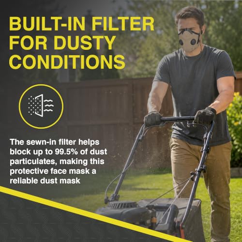 ATV Tek Elite Deluxe Neoprene Dust Mask - color: Tan