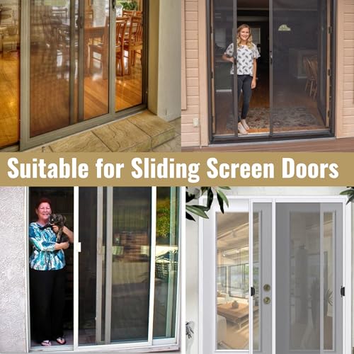 KC Hardware Sliding Screen Door Rollers, Compatible with KDEX20 Series KD Screen Doors | Durable 1-1/4" Steel Ball Bearing Tension Wheels for Smooth Glide & Easy Replacement- Pack of 2