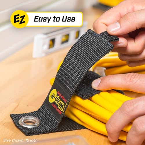 Heavy-Duty Wrap-It Storage Straps - Assorted 6-Pack - size: Assorted 6-Pack