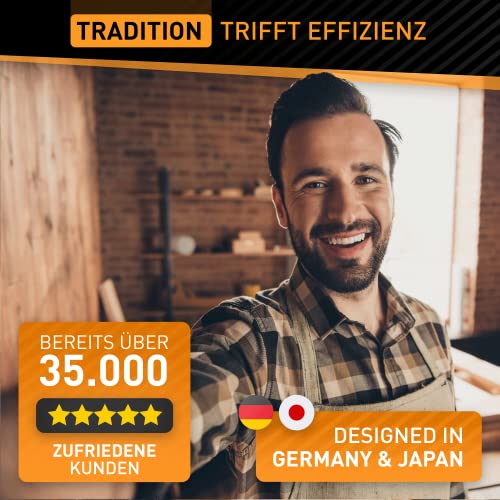 HARDTWERK Zen Japanese saw foldable (Kataba) 240 mm from SK4 carbon steel for DIY & industry- Japanese saw fine saw for wood - pull saw wood saw