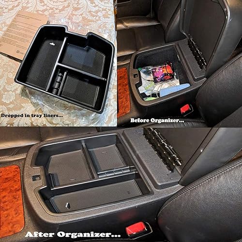 07-14 Center Console Organizer for Chevrolet Avalanche Tahoe Silverado 1500