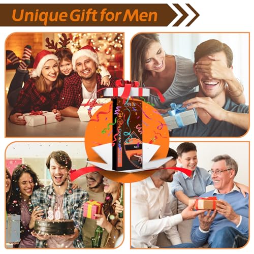 Feeke Contour Gauge (12+5 Inch) with Lock Profile Tool, Birthday Gifts for Men Dad Husband Him Super Contour Shape Duplicator Men Gifts Woodworking Tools Construction Outline Angle Measuring Tool - style: 12+5 Inch