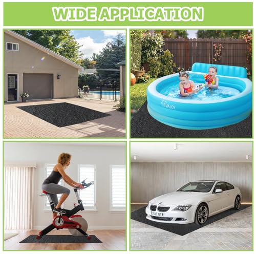 6x8.2FT Outdoor Storage Shed Floor Mat, Tent Carpet for Camping Furniture - size: 6 x 8.2 FT