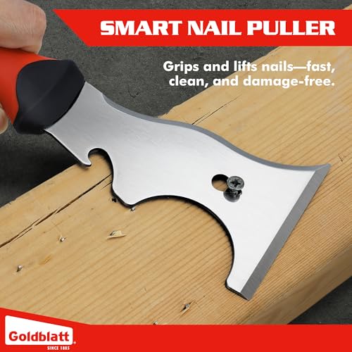Goldblatt 9-in-1 Paint Scraper Tool, Stainless Steel Putty Knife Scraper