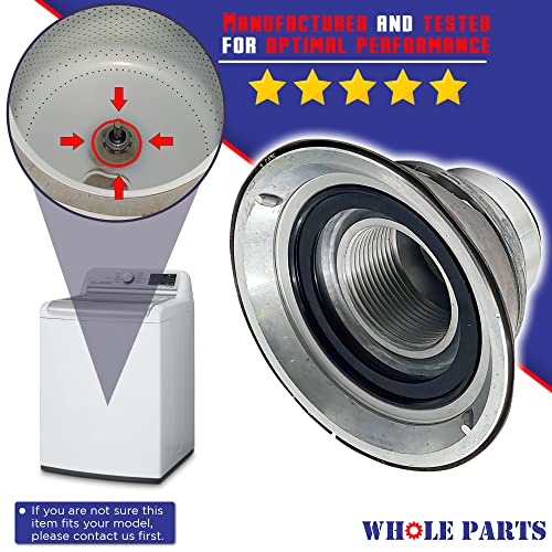 Upgraded Whole Parts Washer Tub Stem & Seal Repair Kit Part # 6-2095720 - Replacement and Compatible with Some Whirlpool Washers - Faucets Water Leaking Solution - Non-OEM Appliance Parts