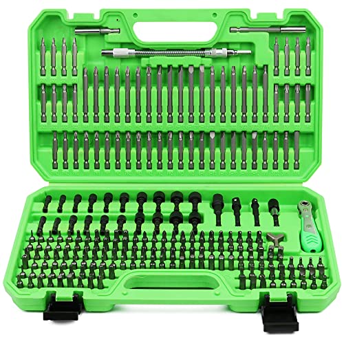 SWANLAKE 232-Piece Ultimate Screwdriver Bit Set, Cr-V Impact Driver Bit Set, Includes Security Bits, Nut Driver, Ratchet Wrench and Bits Holder - style: Multi-Used Version