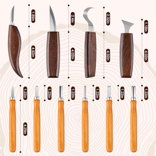26 in 1 Wood Carving Tools Kit for Beginners