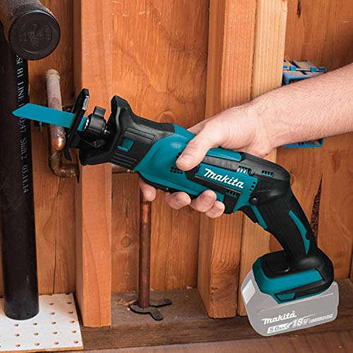 Makita XRJ01Z 18-Volt LXT Lithium-Ion Cordless Compact Reciprocating Saw (Tool Only, No Battery), Bare Tool - style: Tool Only