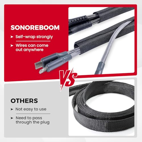Automotive Wire Sheathing Split Braided Wire Loom 1/2"-16ft - style: 1/2" - 16 Feet
