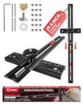 Saker 4-in-1 Scriber Marking Line Ruler, 29.5in Spliceable Extended T Square, Precision Line Drawing & Drilling Positioning Tool, Cabinet Hardware Jig with Angle Adjustment for Woodworking - size: 29.5inch T Square Ruler