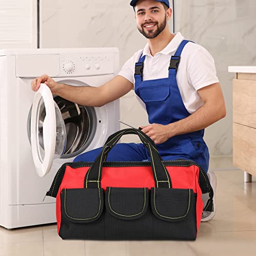 Sanwuta 3 Pack 13 Inch Tool Bags, Classic, Blue, Red, Yellow - color: Blue, Red, Yellow, size: 13 Inch, style: Classic