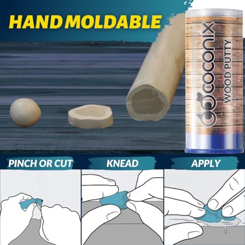COCONIX Laminate Flooring & Wood Furniture Repair Kit for Scratches & Dents