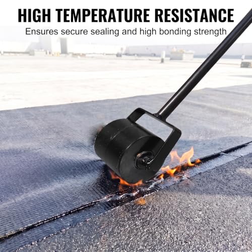 12.5LB Heavy Duty Roof Seam Roller, Diameter 3.54 Inch