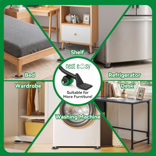 NEST EASY Furniture Lifter Tool 8-Pack of 3.5" Sliders, Save 80% Effort