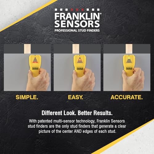 Franklin Sensors ProSensor M10 3-Sensor Center Stud Finder Wall Scanner
