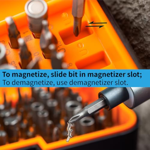 Precision Electric Screwdriver Set, Mini Screwdriver Tool Kit, 168pcs, for Electronics, PC, Laptops, Game consoles, Phones, RC Model, Gadget Repair.