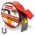 XFasten Foam Pipe Insulation Tape 2 Inch x 15 Feet Heavy-Duty AC Line Insulation Outdoor Pipe Wrap Tape AC Pipe Insulation Outdoor Pipe Insulation Wrap Tape HVAC Line Insulation Pipe Wrap Around Tape - style: 2 Inch x 15 Feet